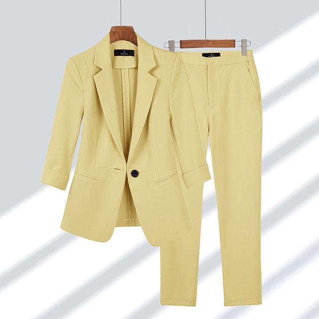 Angela - Two-Piece Blazer and Pant Set