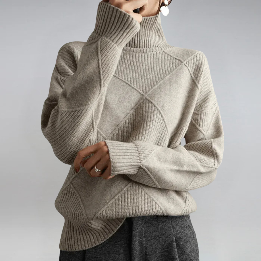 Isabella | Soft Cashmere Turtleneck