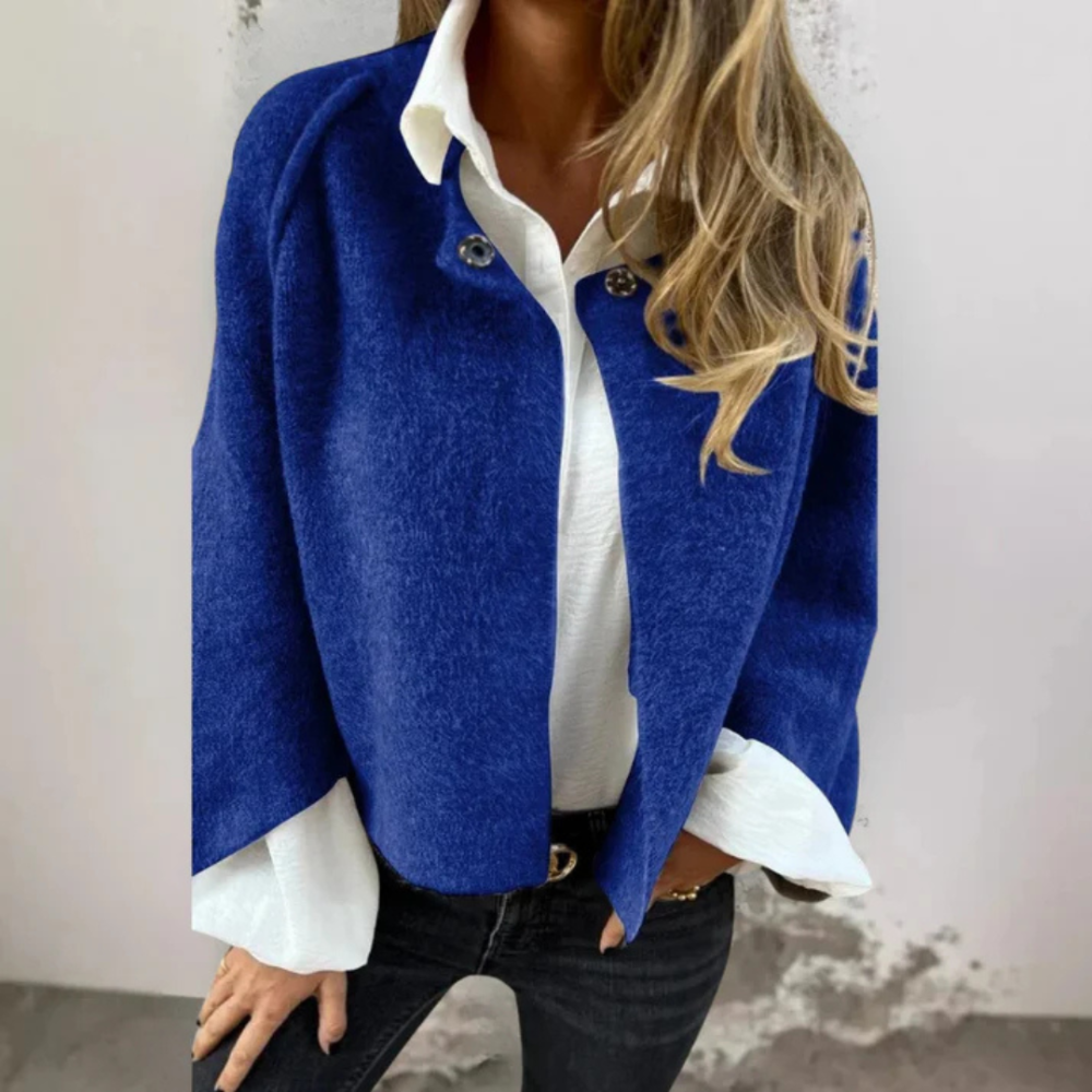 Lina | Mohair Flared Sleeve Coat