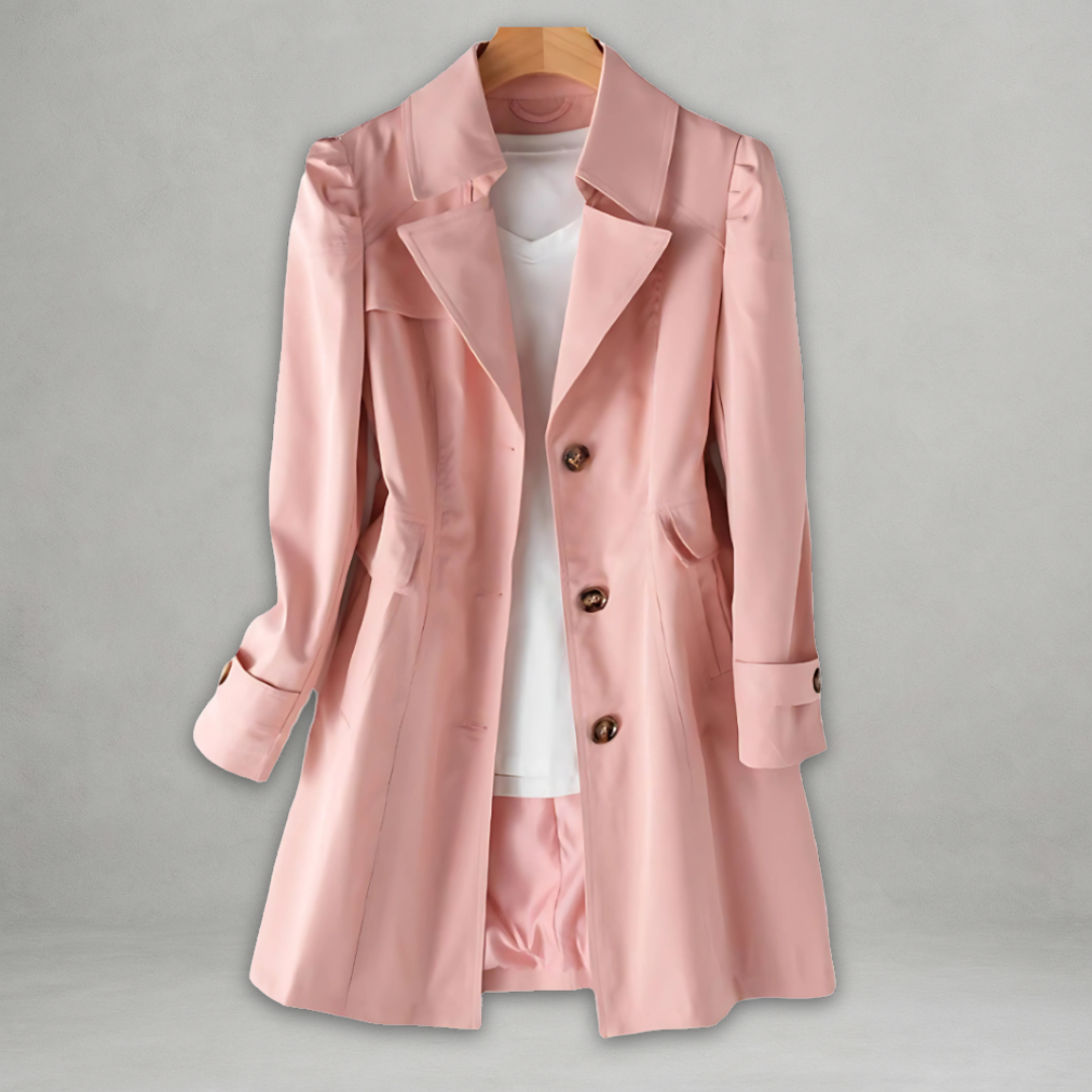 Louise - Elegant Autumn Trench Coat