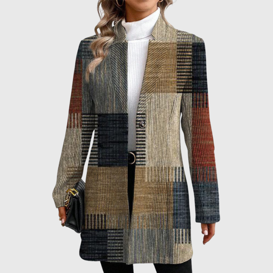Jill | Graceful Patterned Blazer
