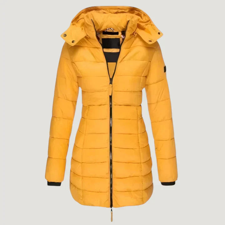 Isolde – Long Hooded Down Jacket