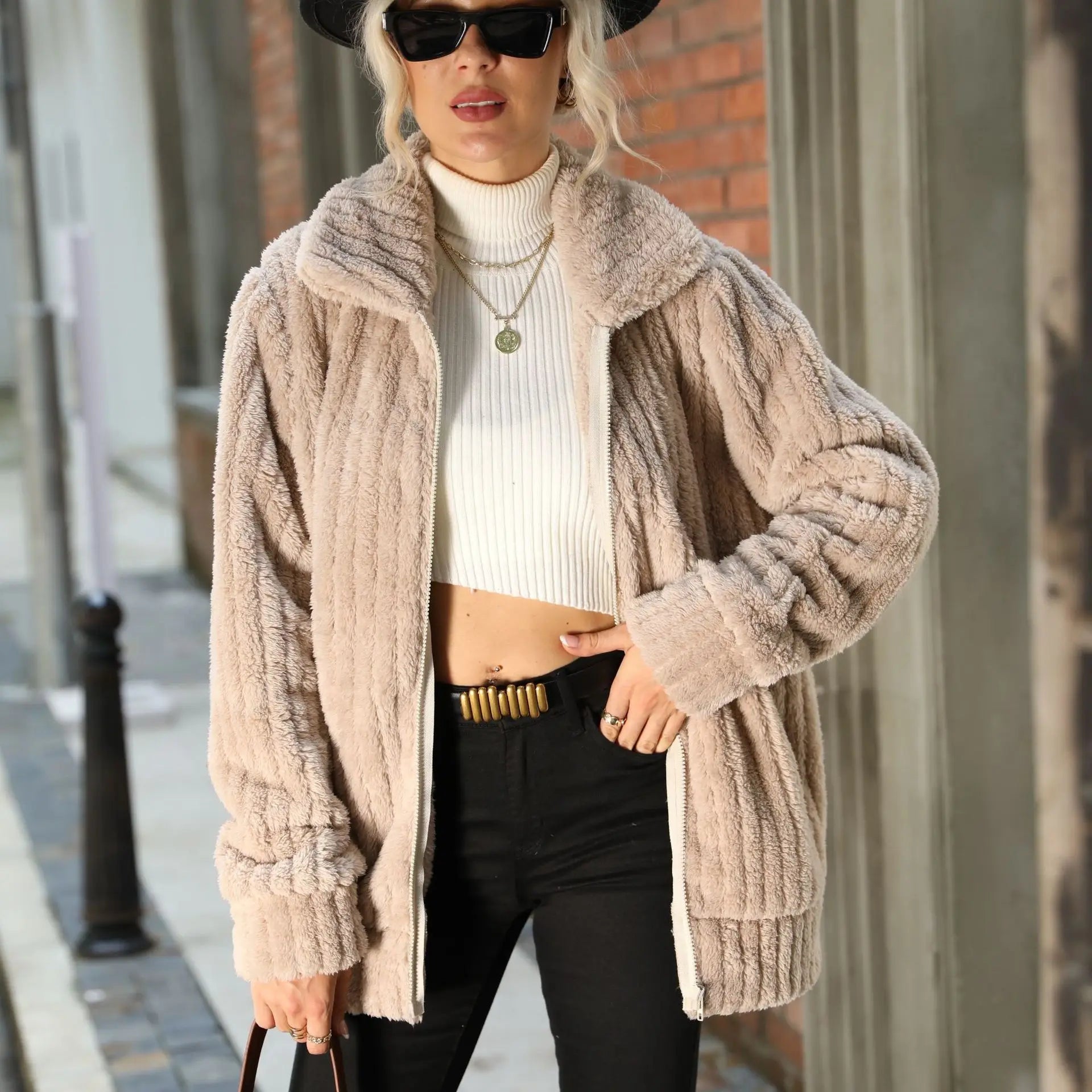 Iris | Luxe Fur Wrap