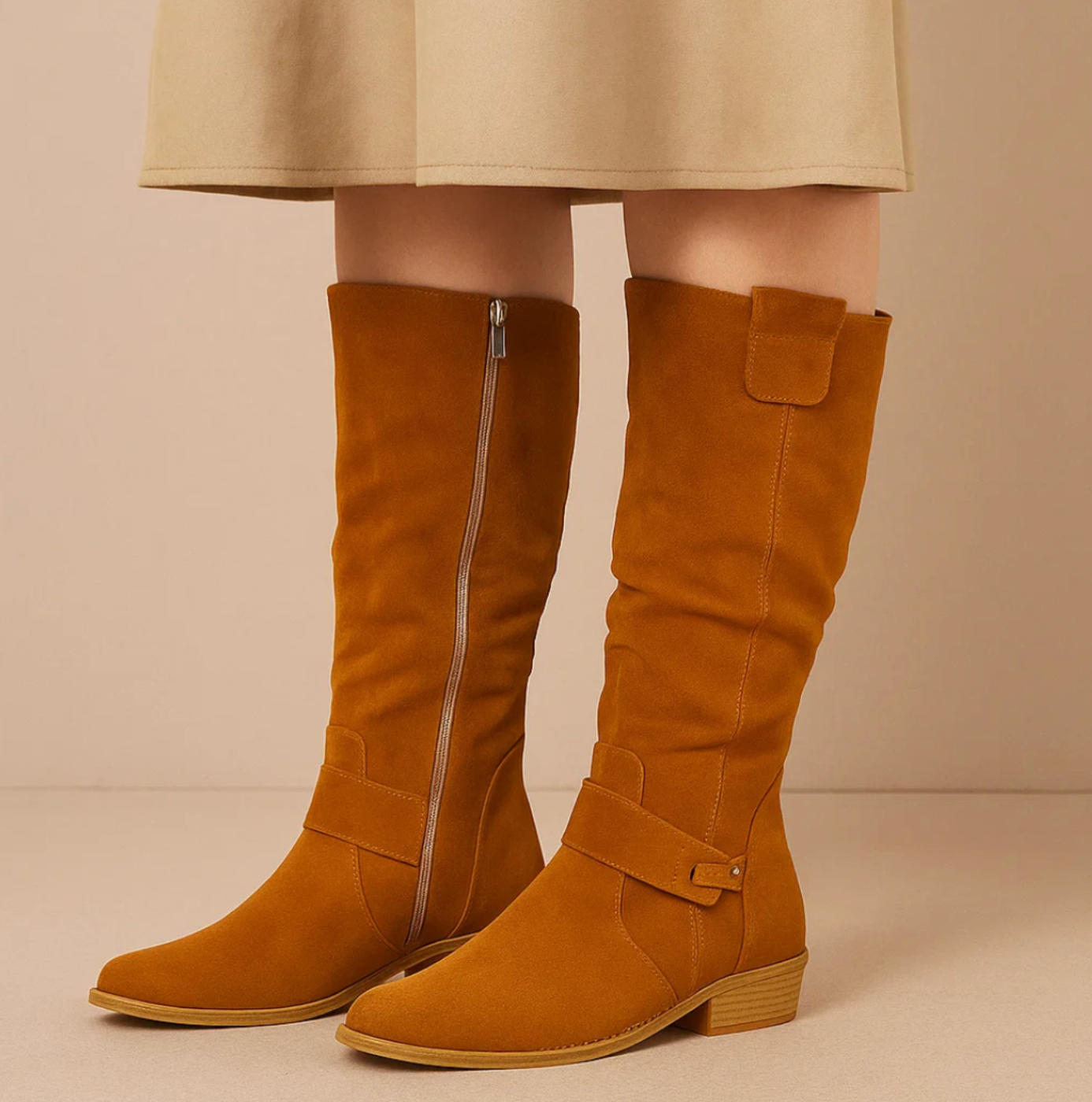 Brynn | Graceful Suede Boots