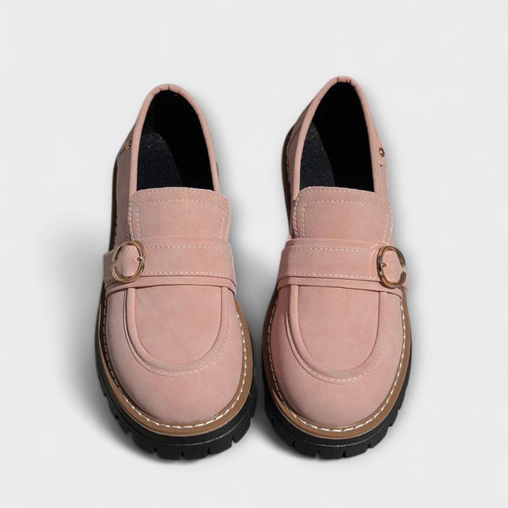 Sophia - Rounded Toe Casual Loafers