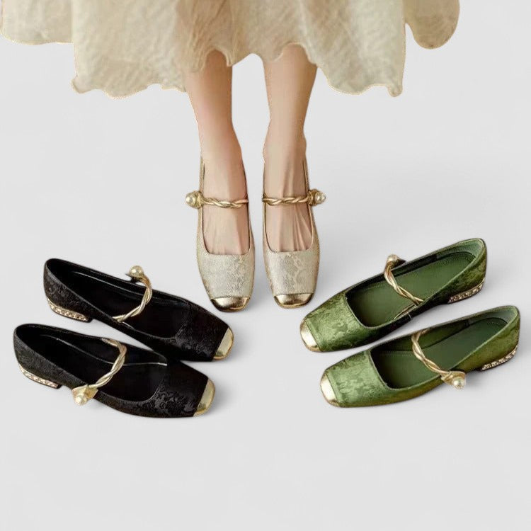 Mestelle | Graceful Mary Jane Flats