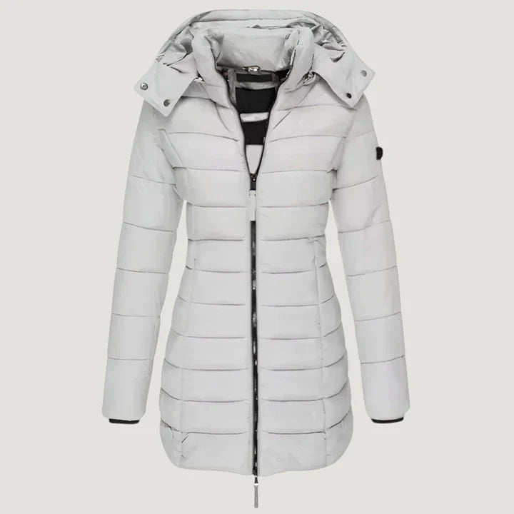 Isolde – Long Hooded Down Jacket