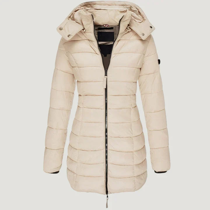 Isolde – Long Hooded Down Jacket
