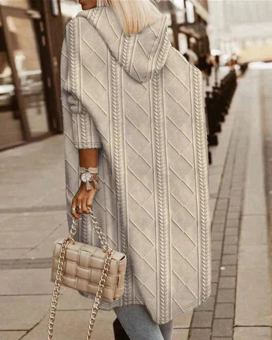 Isabella | Luxurious Long Hooded Cardigan