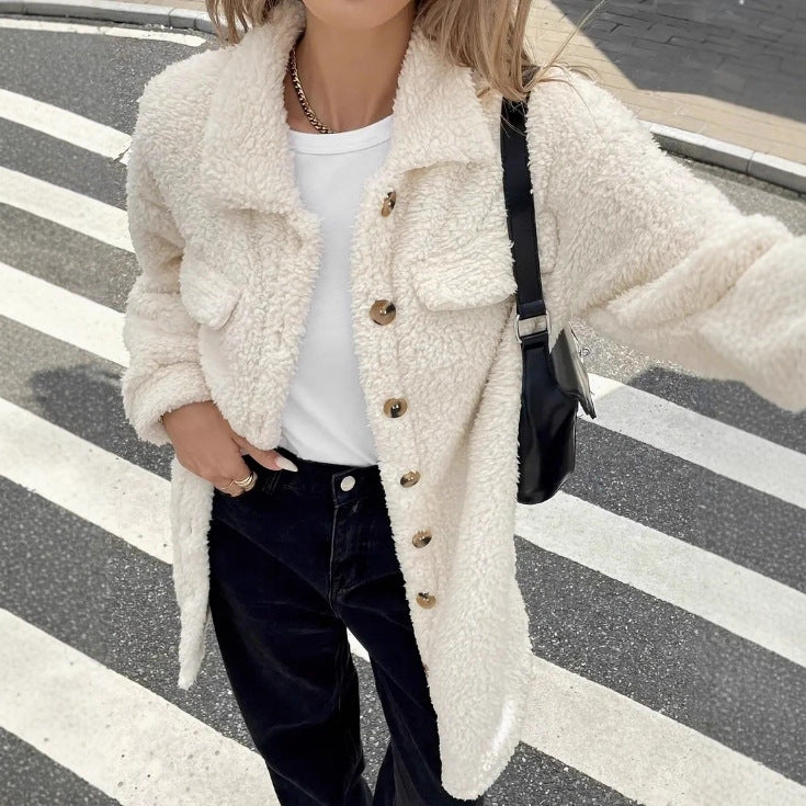 Maya | Teddy Trench Coat