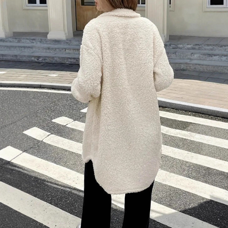 Maya | Teddy Trench Coat