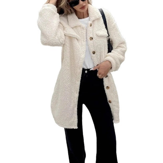 Maya | Teddy Trench Coat