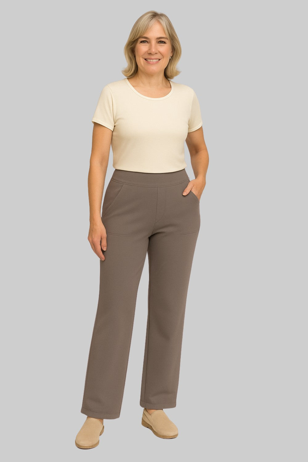 Enora - Comfortable Stretch Pants