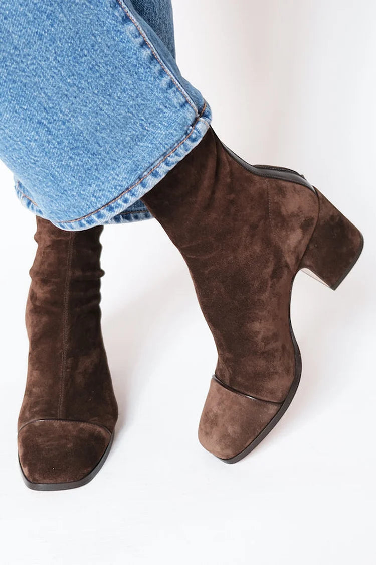 Gemma | Graceful Square Toe Boots