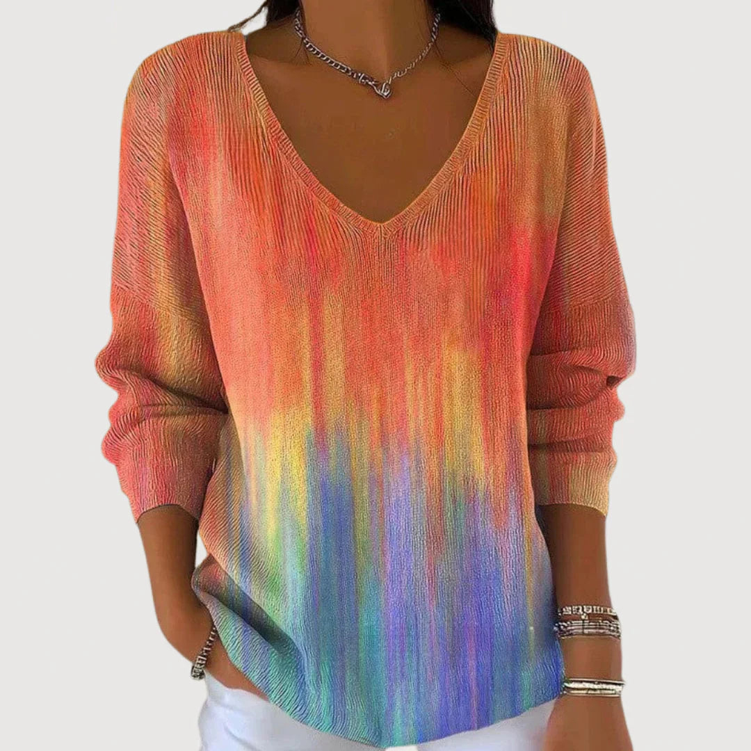 Elena | Luxurious V-Neck Knit