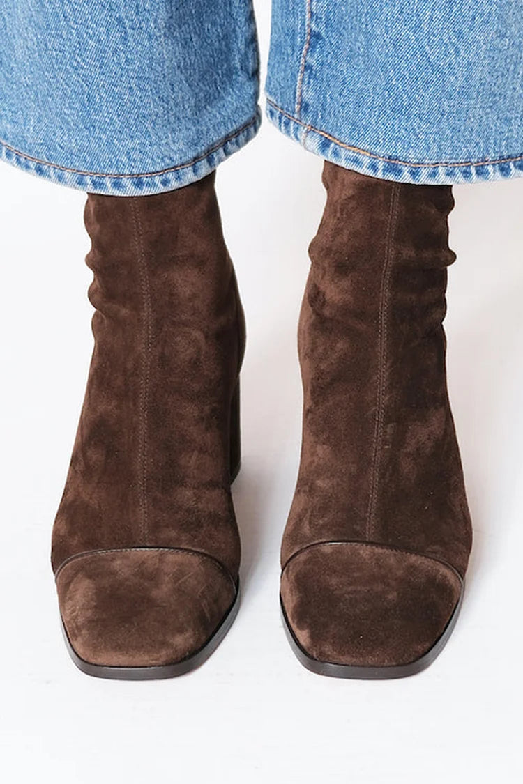 Gemma | Graceful Square Toe Boots