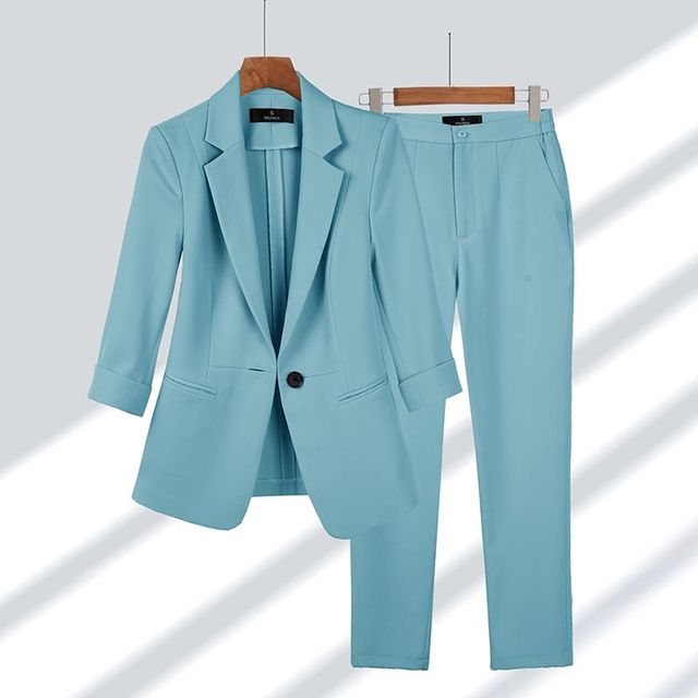 Angela - Two-Piece Blazer and Pant Set