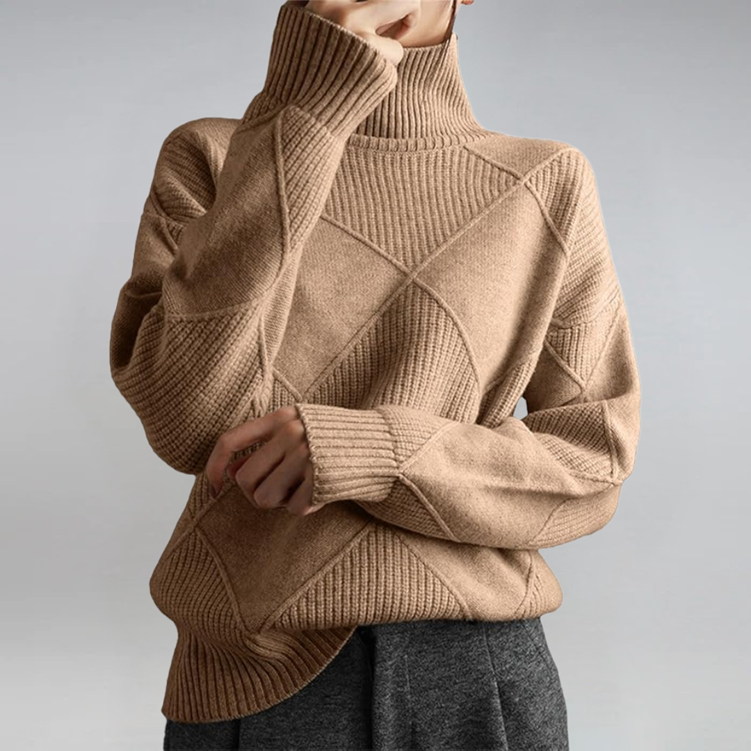 Isabella | Soft Cashmere Turtleneck