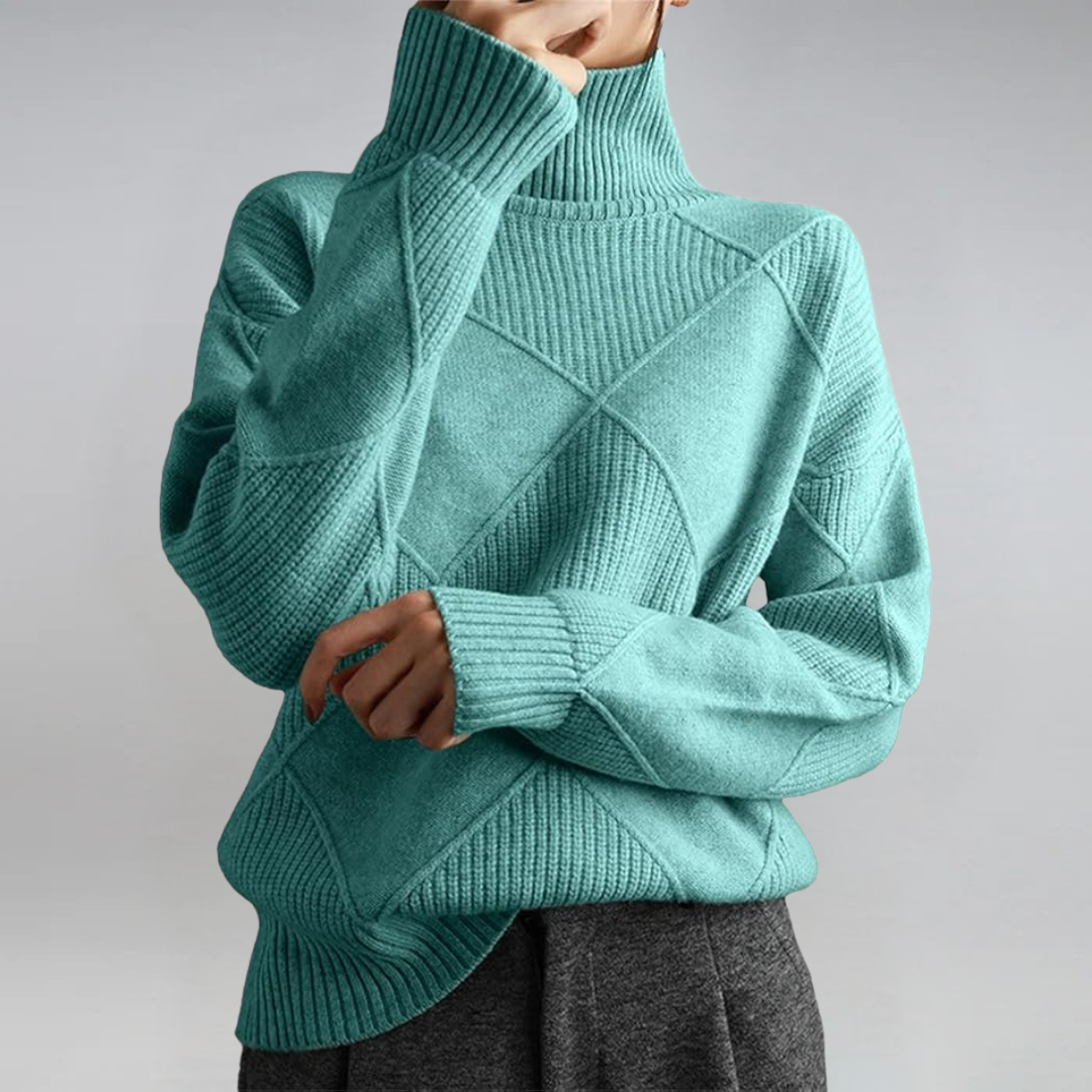 Lauren - Luxe Cashmere Turtleneck Sweater