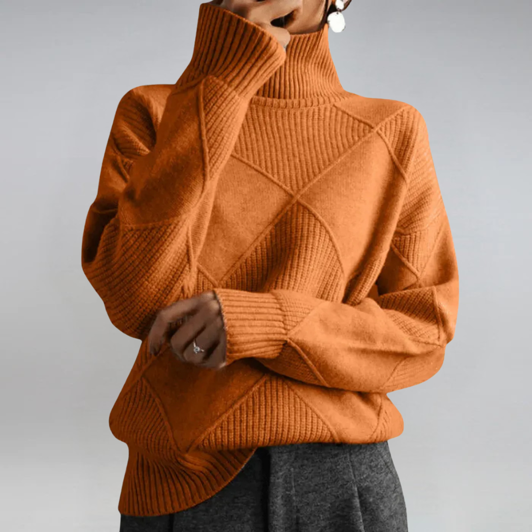 Lauren - Luxe Cashmere Turtleneck Sweater