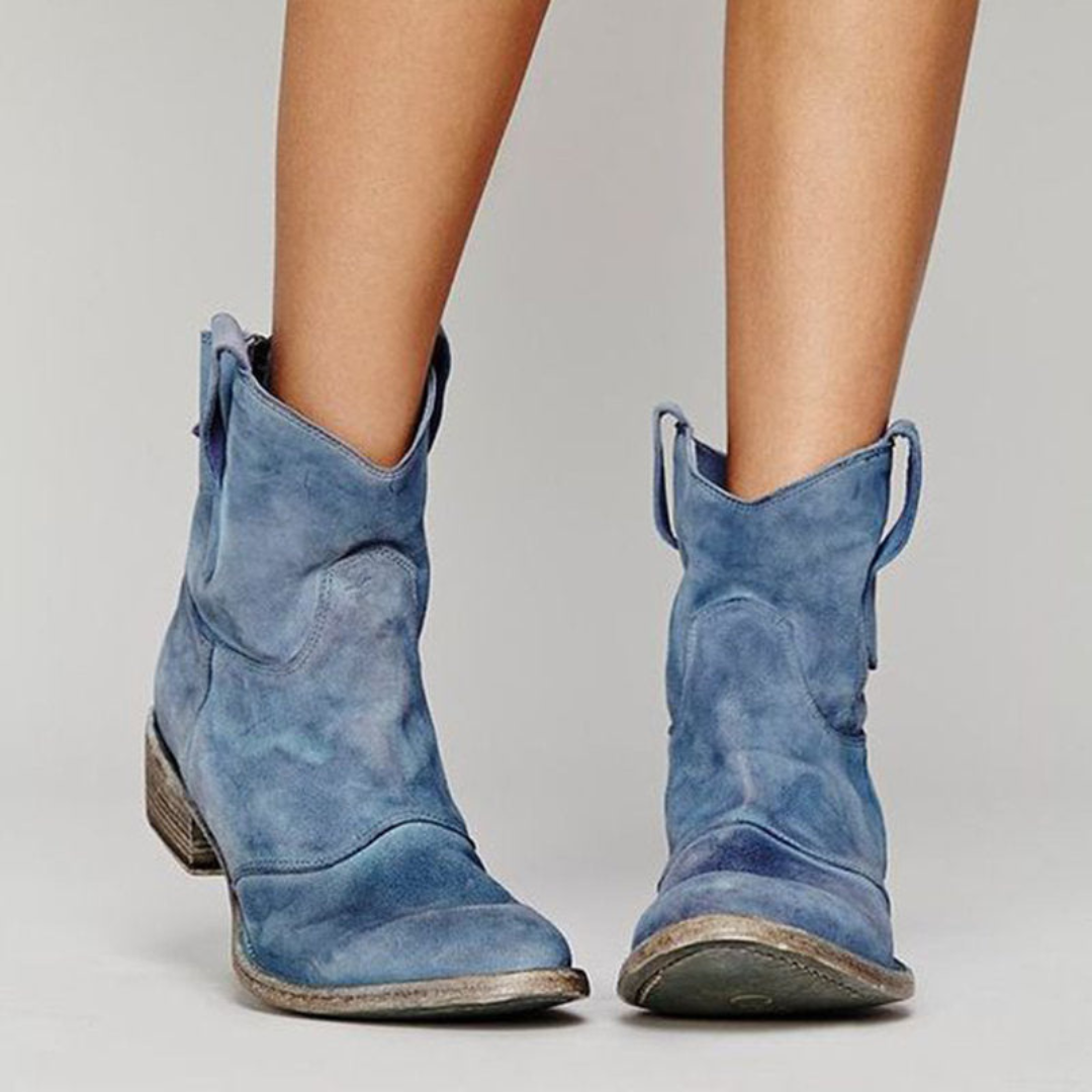 Alessia – Suede Ankle Boots
