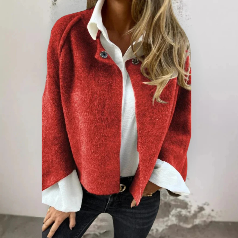 Lina | Mohair Flared Sleeve Coat