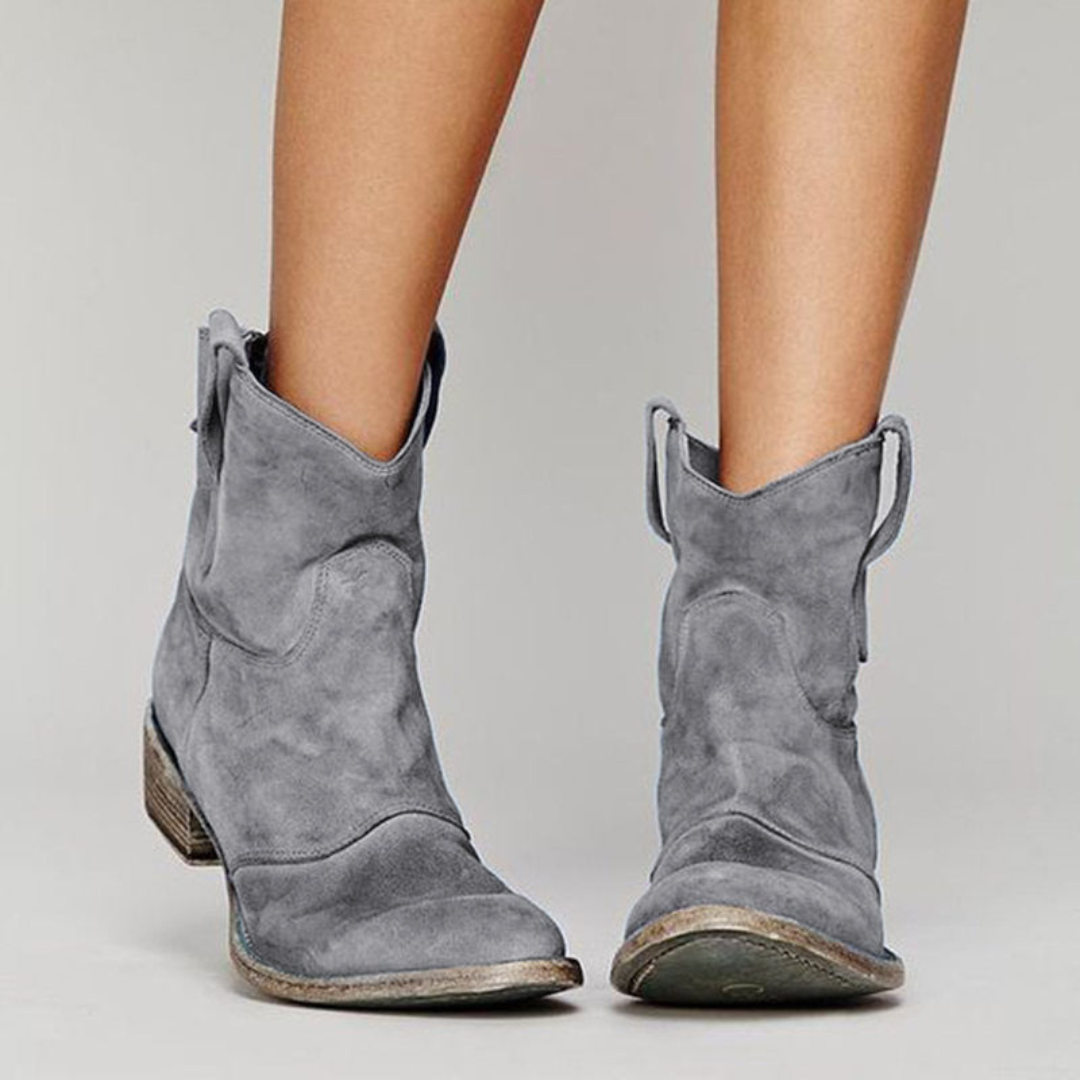 Alessia – Suede Ankle Boots