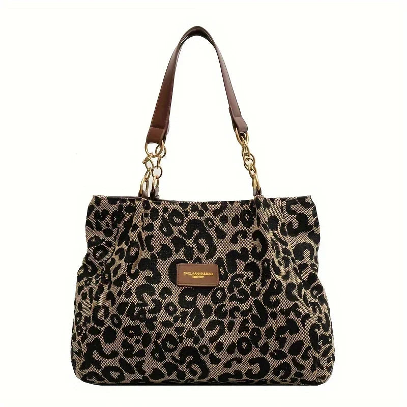 Selene | Graceful Leopard Tote