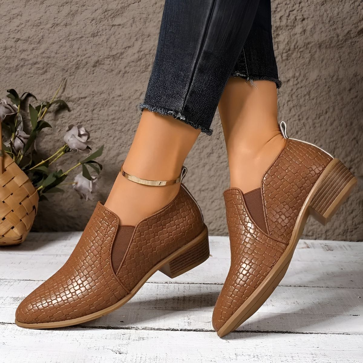 Alexia - Orthopedic Leather Oxford Shoes