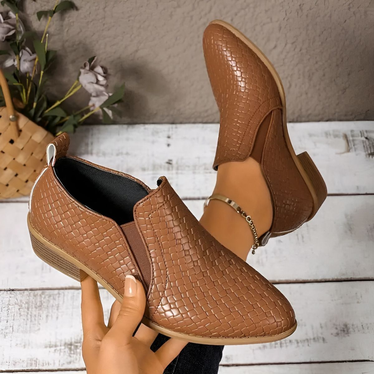 Alexia - Orthopedic Leather Oxford Shoes