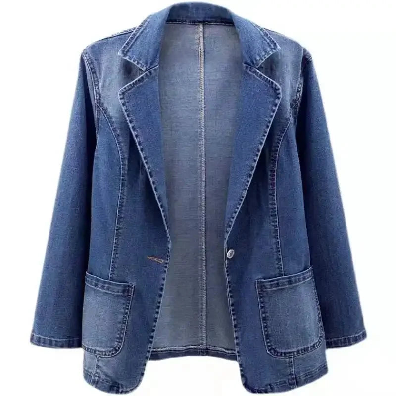 Isabella | Soft Denim Blazer