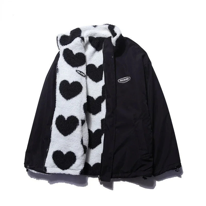 Katharina | Soft Heart Reversible Jacket