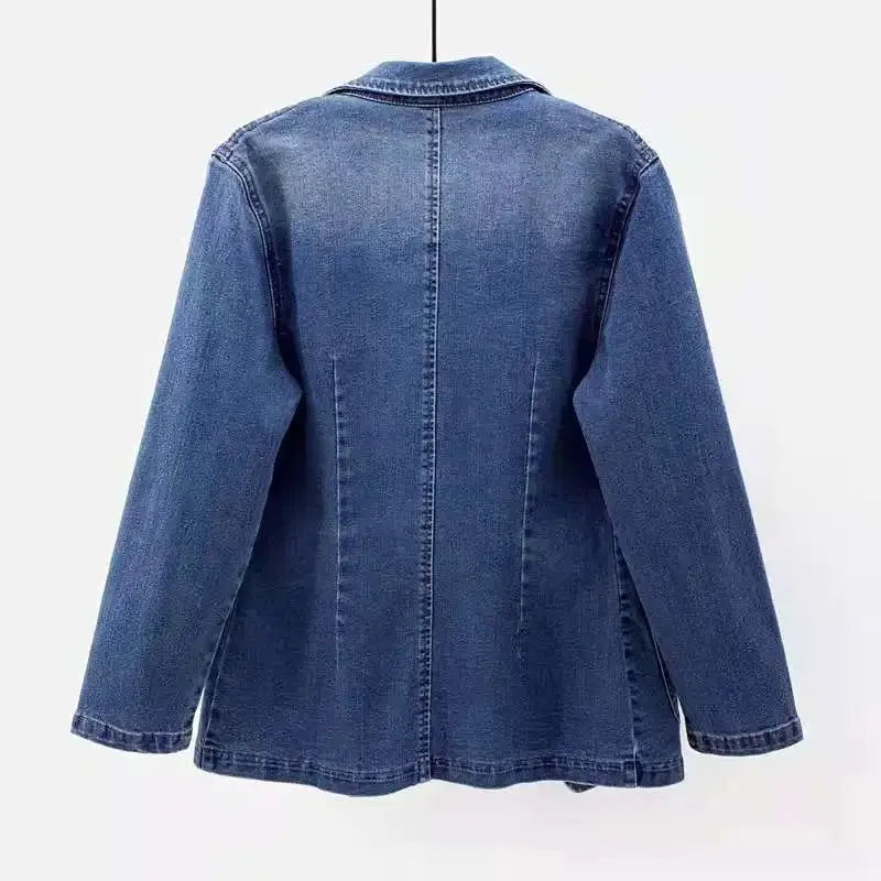 Isabella | Soft Denim Blazer