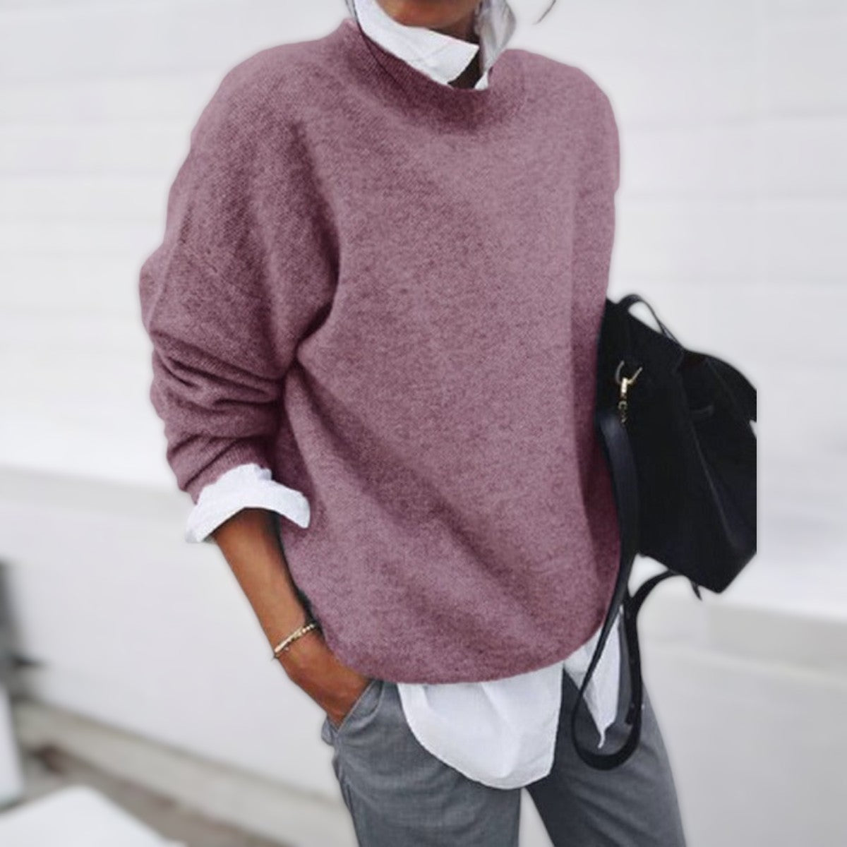 Jolanda | Luxurious Soft Knit Sweater