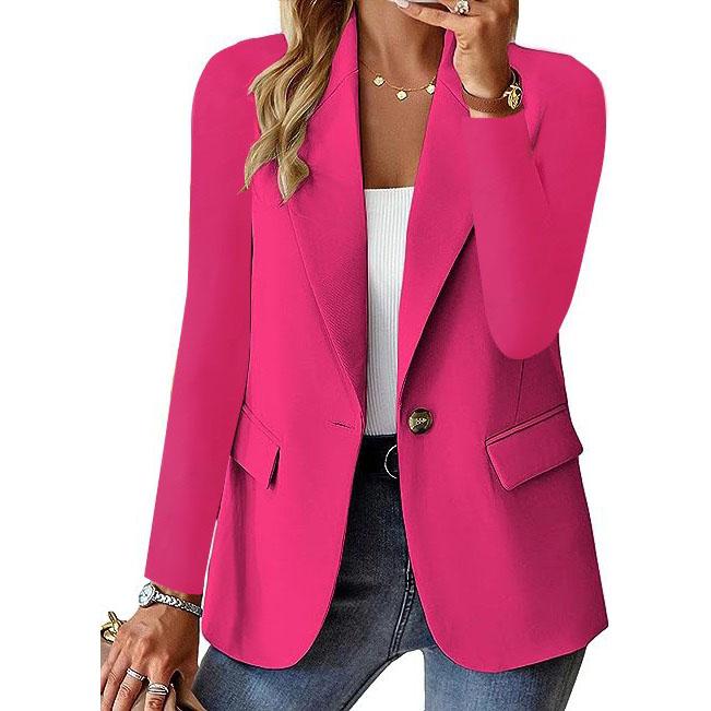 Jill | Graceful Single-Button Blazer