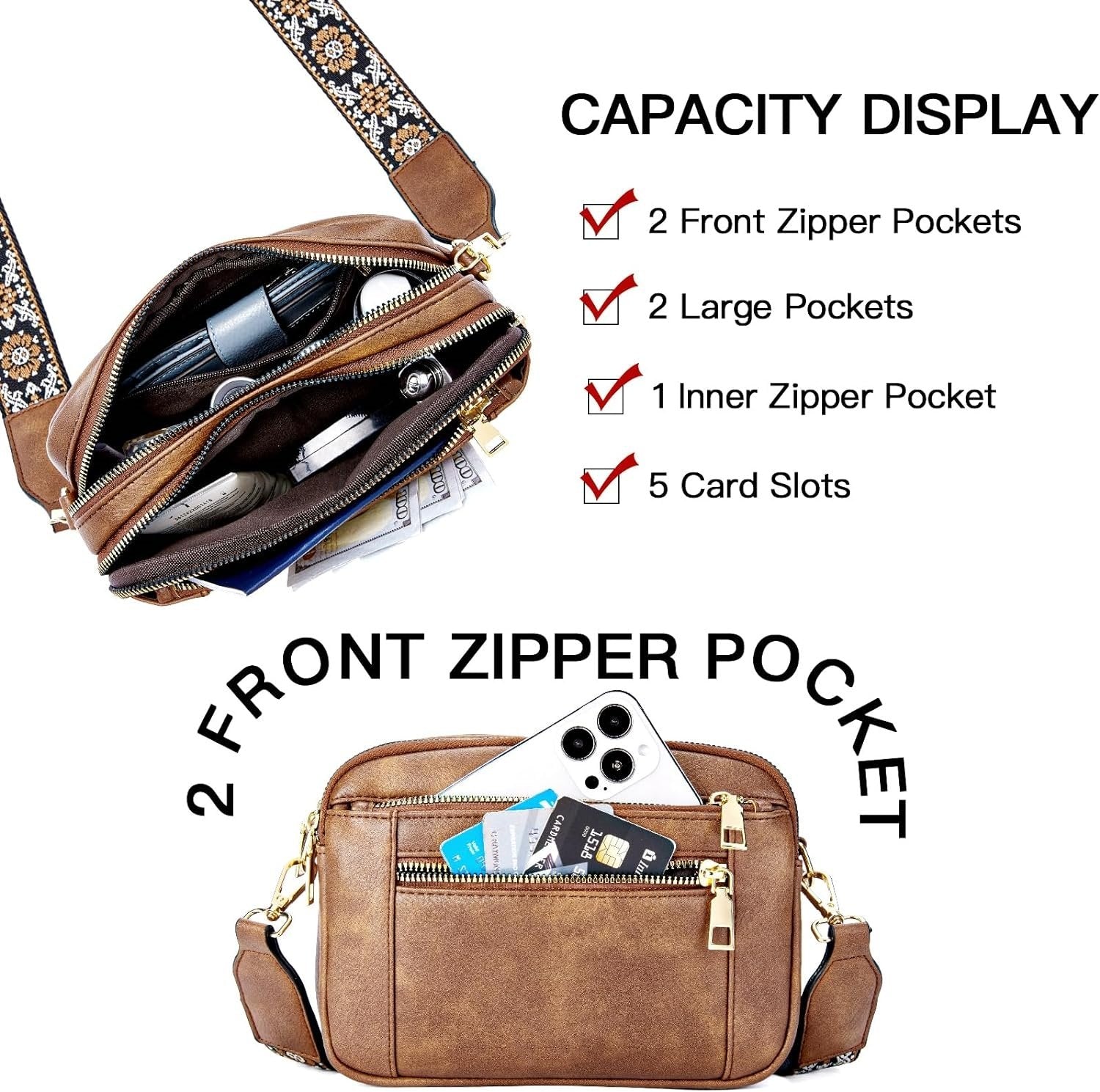 Camilla | Graceful Leather Shoulder Bag