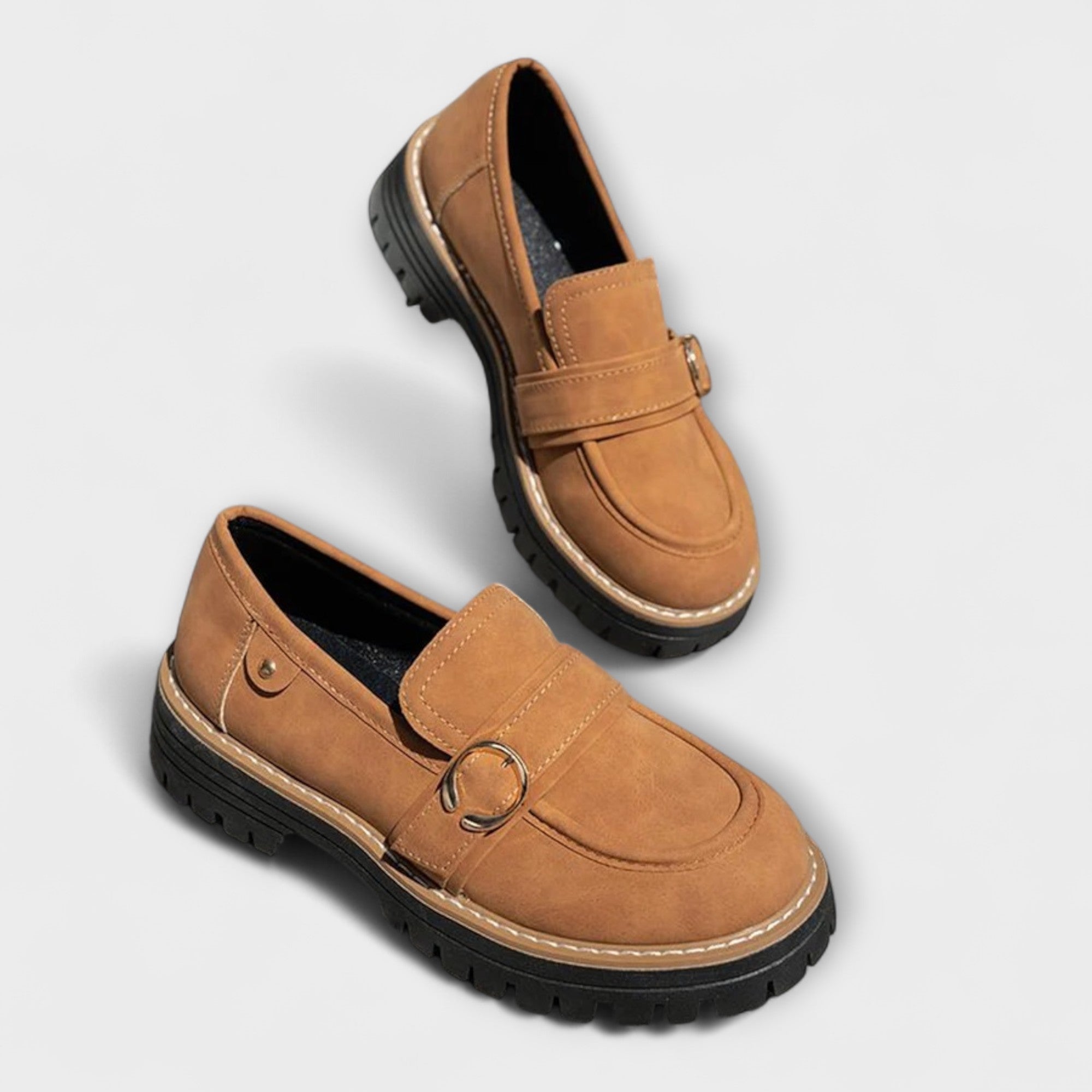 Sophia - Rounded Toe Casual Loafers