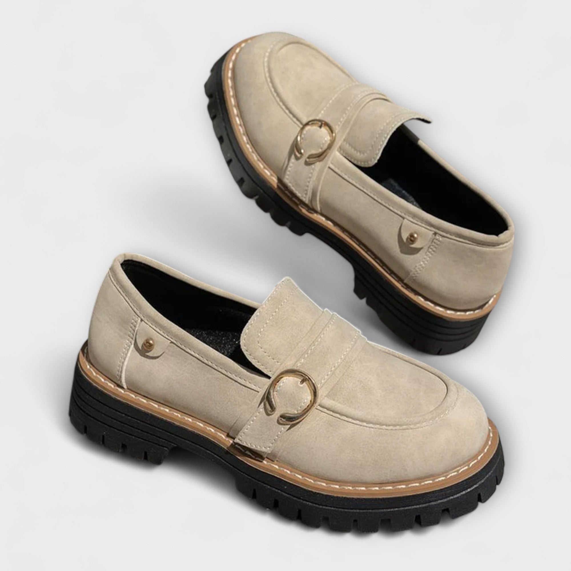 Sophia - Rounded Toe Casual Loafers