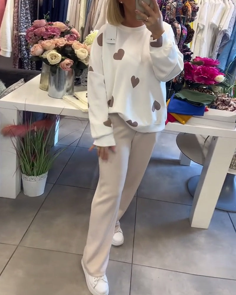 Mila | Graceful Heart Knit Sweater