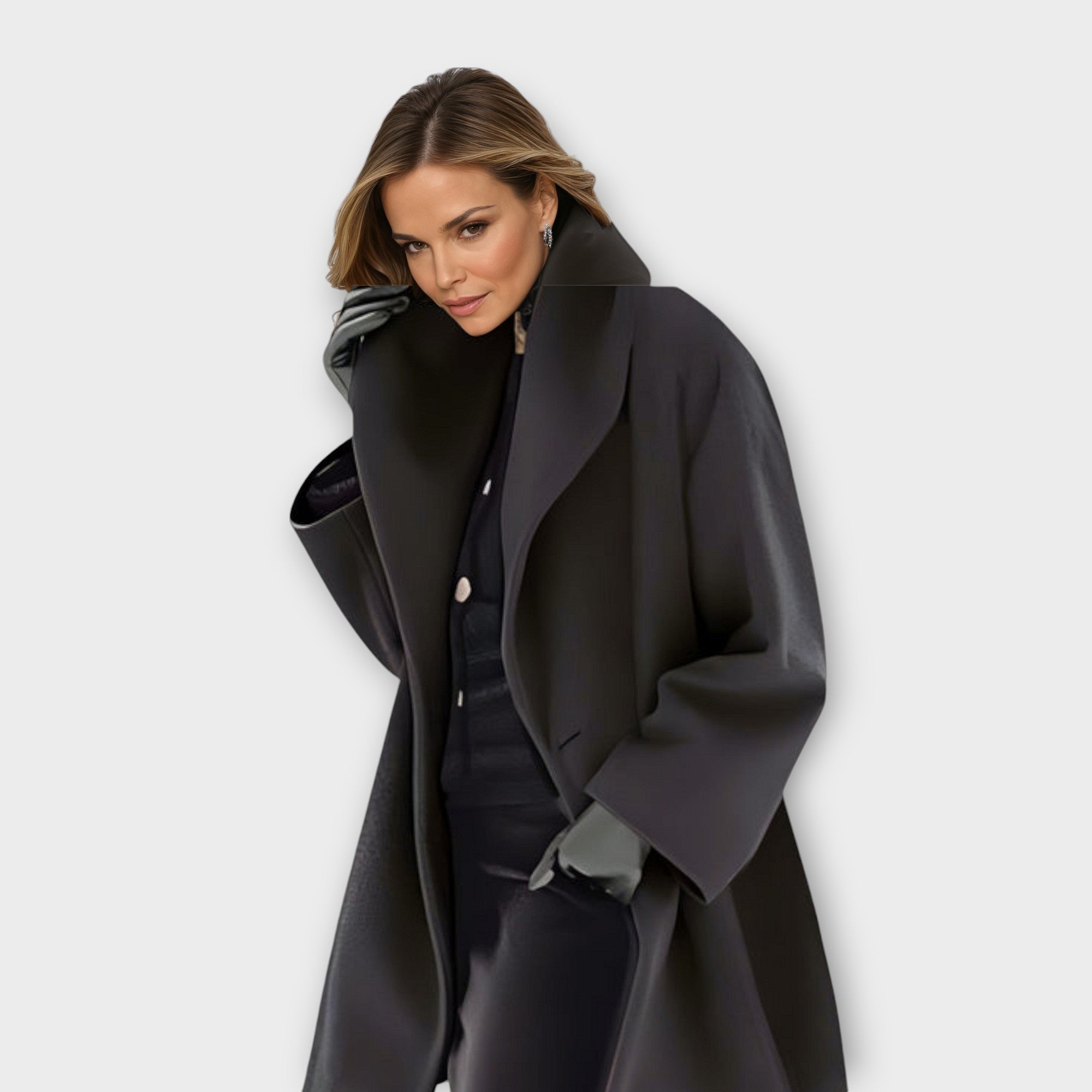 Emma | Luxurious Wool Wrap Coat