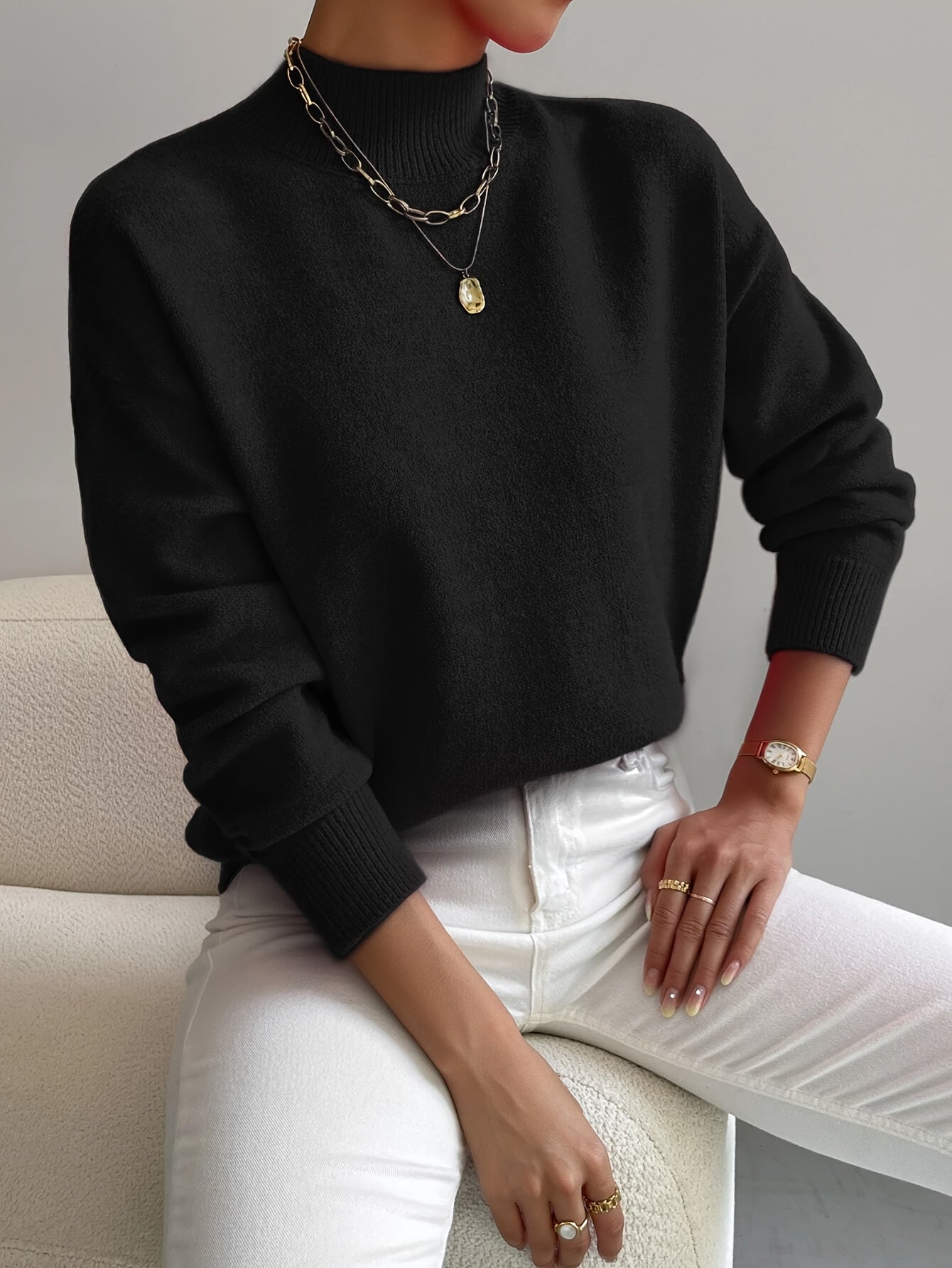 Isabella | Luxurious Soft Turtleneck