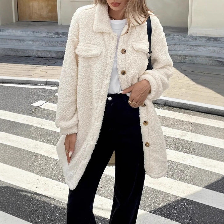 Maya | Teddy Trench Coat