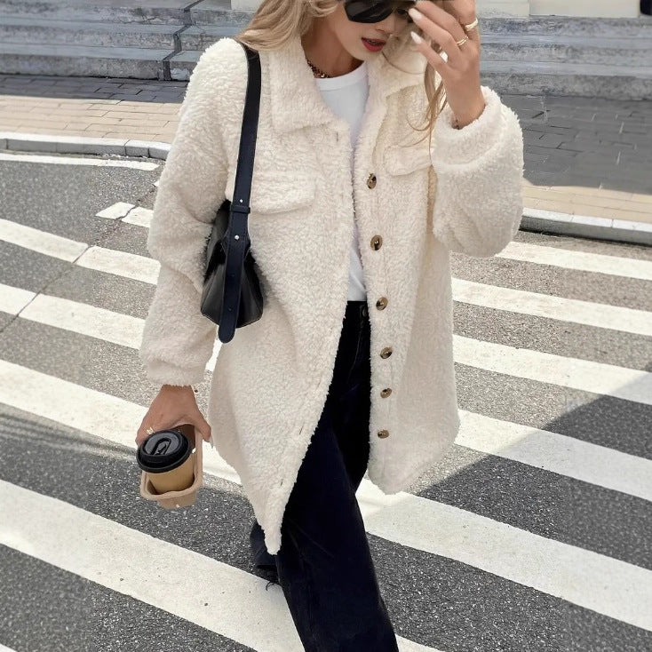 Maya | Teddy Trench Coat